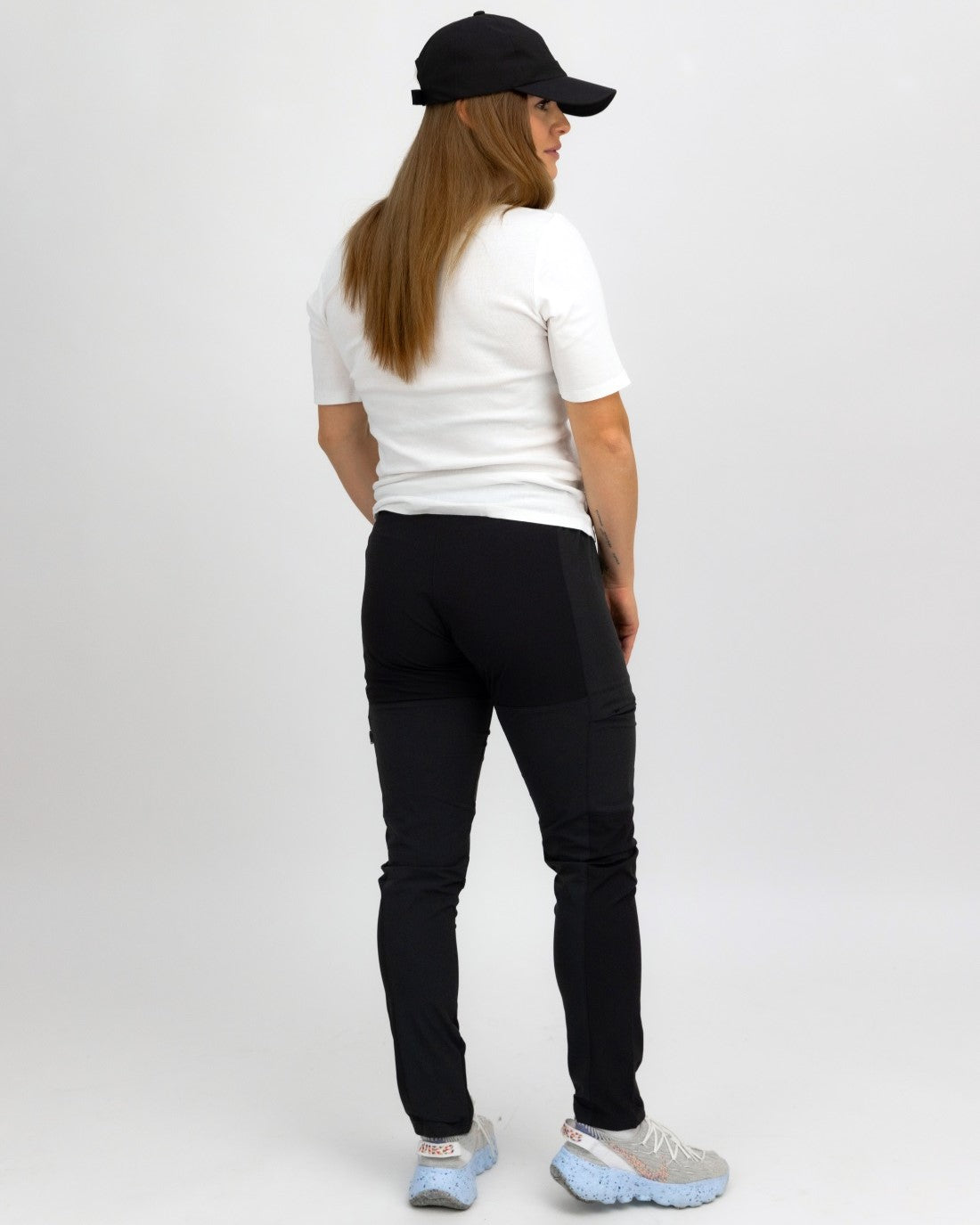 Women Hiking Trousers Trek Black